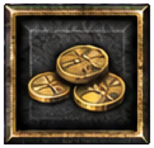 icon gold coin