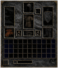 inventory panel frame